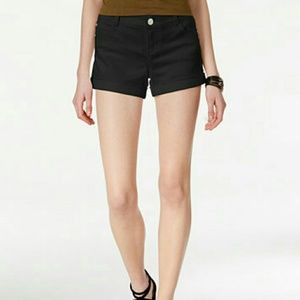 Junior's 3" Cuffed Colored Short